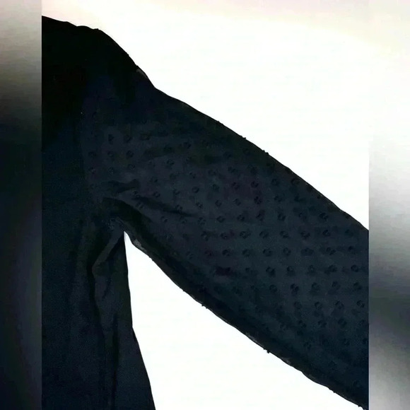 Zara Women’s Black Long Sleeve Dress High Neck Size- Small - Picture 10 of 10